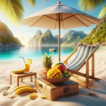 Arôme Excentrique de Exotic mix (Fruits exotiques, Mangue, banane)