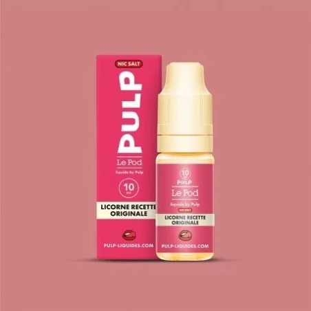 E-liquide - PULP [Nic Salt] - Licorne originale etui