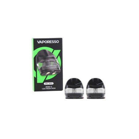 Boite (x2) Cigarette electronique POD Vaporesso Zero S - cartouches