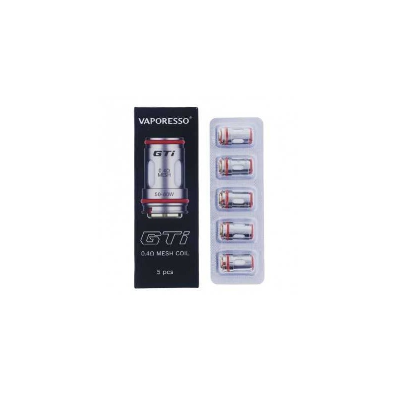 Vaporesso - GTi Coils - résistances (x5) Vaporesso - GTi Coils - résistances (x5)