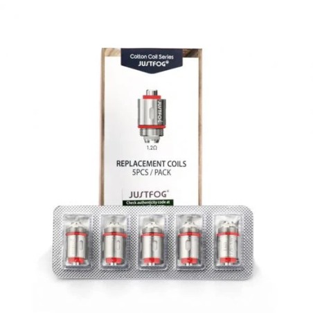 Pack de 5 résitances pour justfog Q16 pro