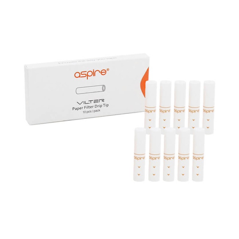 Aspire - Vilter - filtres papier (x10)