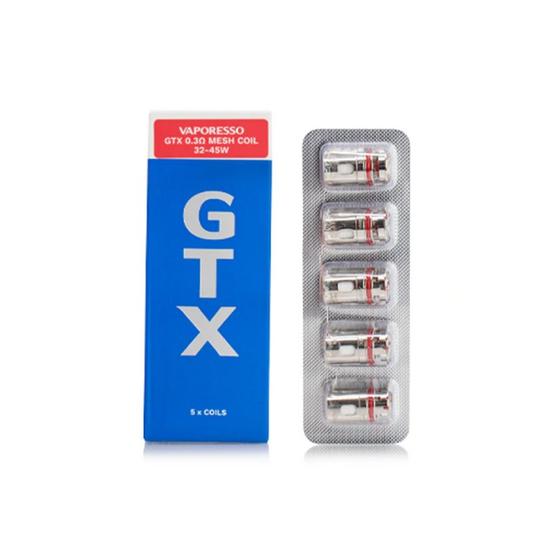 Vaporesso - GTX Coils - résistances (x5) Vaporesso - GTX Coils - résistances (x5)
