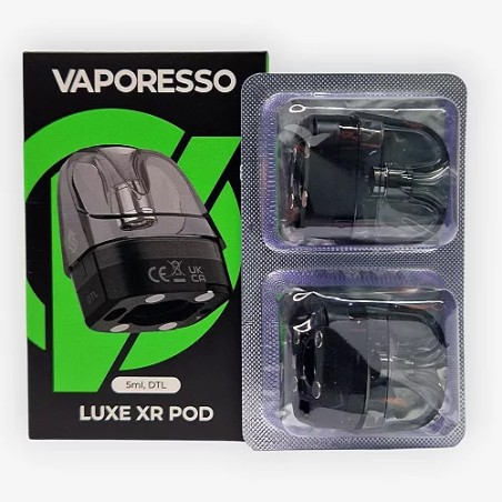 Boite (x2) Cigarette electronique POD Vaporesso Luxe XR - réservoirs