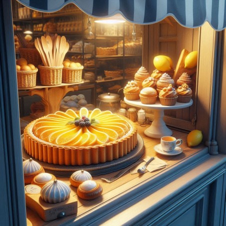 Wonderfull Tart - Citron, pâte sablée, meringue (booster compris)