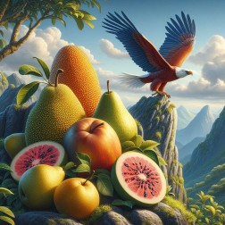 Fruii Topia - Jackfruit, poire, goyave (booster compris)