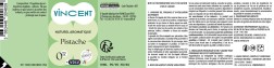 Liquide 10ml VDLV Vincent Pistache etiquette