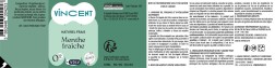 Liquide 10ml VDLV Vincent menthe fraiche - etiquette