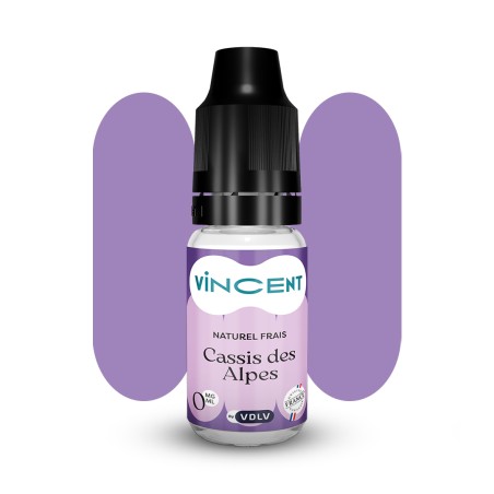 Liquide 10ml VDLV Vincent cassis des alpes