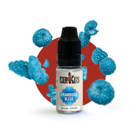Liquide 10ml VDLV Cirkus Framboise bleue