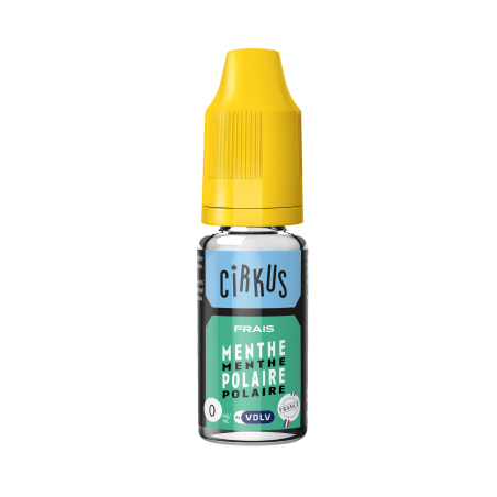 Liquide 10ml VDLV Cirkus menthe polaire