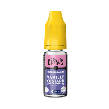 Liquide 10ml VDLV Cirkus Vanille custard