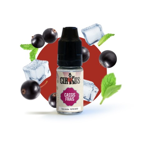 Liquide 10ml VDLV Cirkus cassis frais