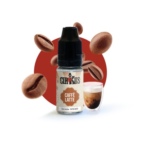 Liquide 10ml VDLV Cirkus café latte