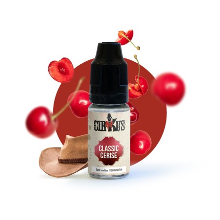 Liquide 10ml VDLV Cirkus Classic cerise
