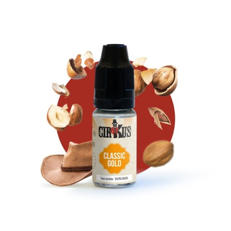 Liquide 10ml VDLV Cirkus Classic gold