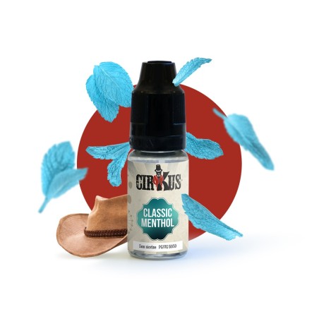 Liquide 10ml VDLV Cirkus Classic menthol