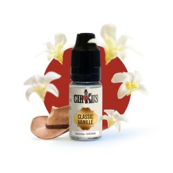 Liquide 10ml VDLV Cirkus Tabac classic vanille