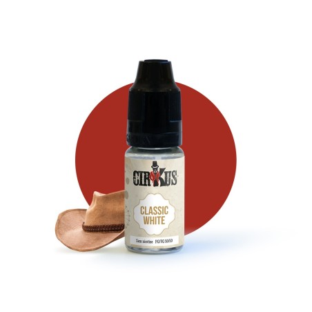 Liquide 10ml VDLV Cirkus Tabac classic white