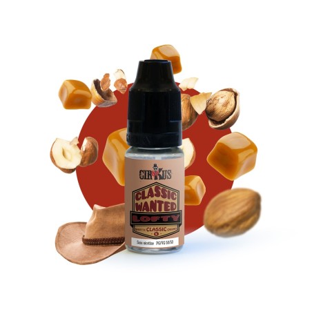 Liquide 10ml VDLV Cirkus [CW Lofty] classic caramel noisette