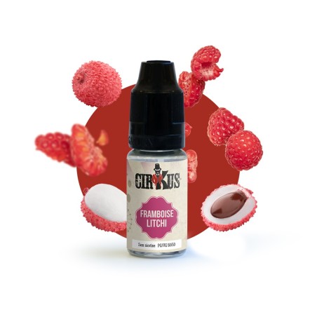 Liquide 10ml VDLV Cirkus Framboise litchi