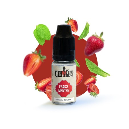 Liquide 10ml VDLV Cirkus Fraise menthe