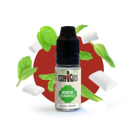 Liquide 10ml VDLV Cirkus Menthe Chlorophylle