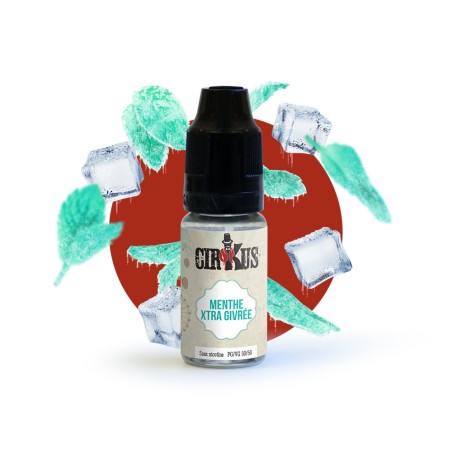 Liquide 10ml VDLV Cirkus Menthe Xtra givrée