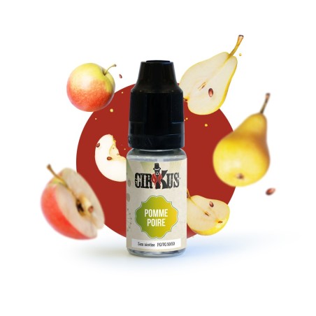 Liquide 10ml VDLV Cirkus pomme poire