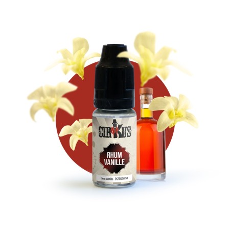 Liquide 10ml VDLV Cirkus Rhum vanille