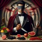 [Black] - Le lanceur de couteaux (groseille, cassis, bonbon crèmeux) - 50ml