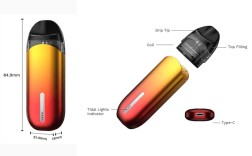 Cigarette electronique POD Vaporesso dimensions