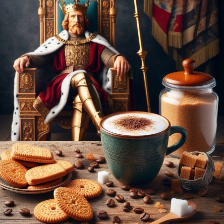 Arôme de Charlemagne (café, biscuit, sucre roux)